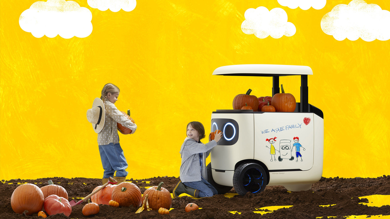 Illustration for article titled Honda's Got A New Robot Pal That Will Carry Your Crap And Be That Hot Dog Stand You Wanted